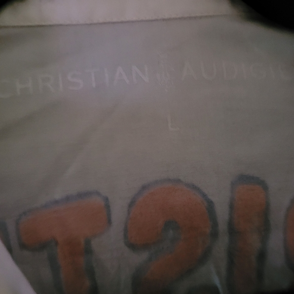 CHRISTIAN AUDIGIER BUTTON DOWN SHIRT - Picture 9 of 16